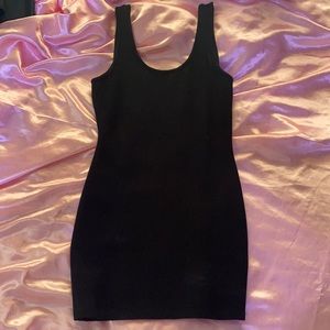 Fashion Nova black mini dress